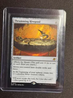 Edge of Eternities Thrumming Hivepool #247 MTG NM - Image 1
