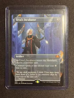Dominaria Remastered Urza's Incubator (Borderless) #453 MTG NM - Image 1