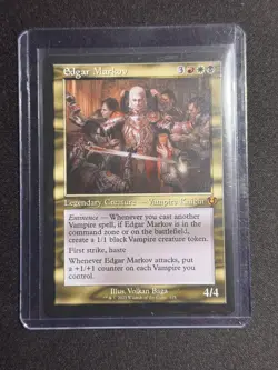 Innistrad Remastered Edgar Markov (Retro Frame) #428 MTG NM - Image 1