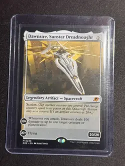 Edge of Eternities Dawnsire, Sunstar Dreadnought #238 MTG NM - Image 1