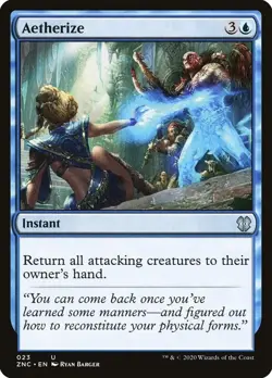 Aetherize NM #23 Commander: Zendikar Rising MTG - Image 1