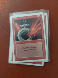 Shatter | MtG Magic Revised | English | (NM-M) X 4 CARDS LOT - Image 1