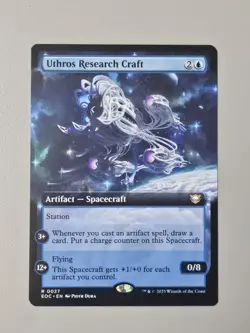 Uthros Research Craft - #27 Regular (Extended Art) Edge of Eternities - Mtg - Image 1