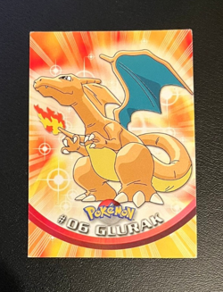 1999 Topps Pokemon Blue Logo TV Animation Edition Glurak #06 - Image 1