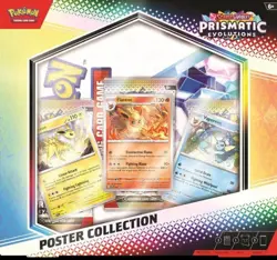 Pokemon TCG Scarlet & Violet Prismatic Evolutions Poster Collection Box - Image 3