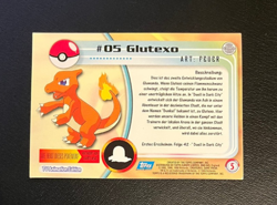 1999 Topps Pokemon Blue Logo TV Animation Edition Glutexo #05 - Image 2