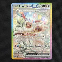 Pokemon TCG Scarlet & Violet Prismatic Evolutions Eevee ex 167/131 - Image 1