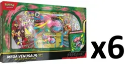 Pokemon Mega Venusaur ex Premium Collection 6-Box CASE FACTORY SEALED! - Image 1