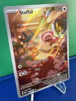 Pokemon TCG Stuffel 154/132 Mega Evolution Illustration Rare - Near Mint - Image 2