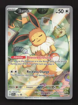 Eevee 173 Holo Promo Scarlet & Violet Promo Pokemon Lightly Played - Image 1