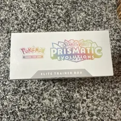 Pokemon TCG Prismatic Evolutions ETB Elite Trainer Box New Factory Sealed - Image 2