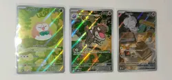 Pokemon TCG Illustration Rare/Full Art Lot + Tyrunt Promo – Rowlet Espurr IR NM - Image 5