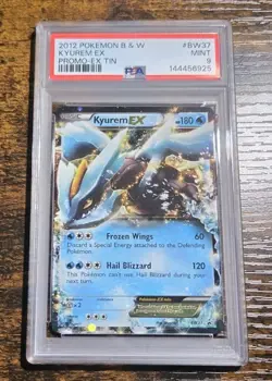 Kyurem EX PSA 9 Black & White 2012 Promo BW37 Pokemon - Image 1