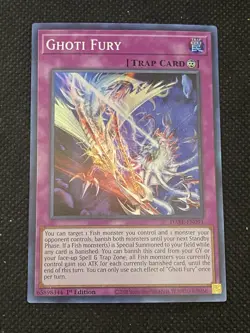 YuGiOh! - Ghoti Fury DABL-EN091 Ultra Rare 1st Edition Near Mint - Image 1