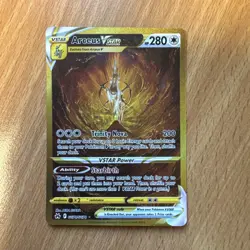 Pokemon TCG Arceus VSTAR GG70/GG70 Crown Zenith Galarian Gallery - Image 1