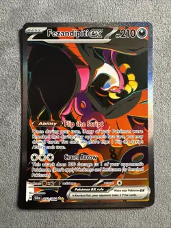 Fezandipiti EX 092/064 SIR Full Art Holo Rare Pokemon TCG Shrouded Fable NM - Image 1