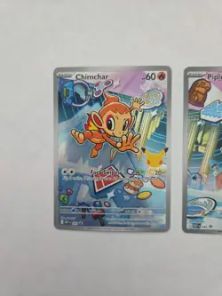 Pokemon TCG First Partner Illustration Collection Series 1 Gen 4 Sinnoh Starters - Image 2