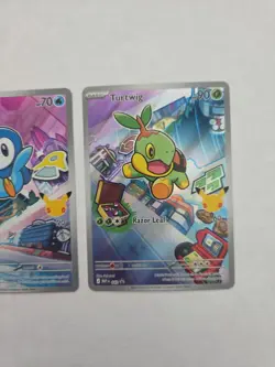 Pokemon TCG First Partner Illustration Collection Series 1 Gen 4 Sinnoh Starters - Image 4