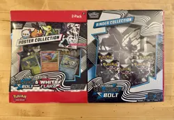 Pokemon Black Bolt & White Flare Binder/Poster Collections (Sam’s Club Bundles) - Image 2