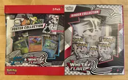 Pokemon Black Bolt & White Flare Binder/Poster Collections (Sam’s Club Bundles) - Image 4