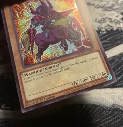 Yu-Gi-Oh! Gaia the Fierce Knight MZMU-EN058 1st Edition, HOLO BLEED, NM - Image 2