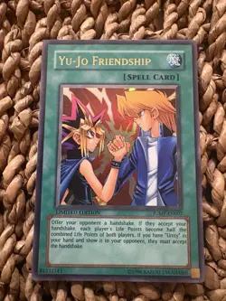 Yu-Gi-Oh! - Yu-Jo Friendship 2002 JUMP-EN007 Ultra Rare Limited Edition LP 🔥 - Image 1