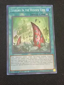 YuGiOh! - Terrors in the Hidden City DABL-EN069 Super Rare 1st Edition Near Mint - Image 1