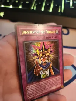 Yu-Gi-Oh Shonen Jump Limited Promos Judgment of the Pharaoh #JUMP-EN008 Played - Image 3