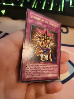 Yu-Gi-Oh Shonen Jump Limited Promos Judgment of the Pharaoh #JUMP-EN008 Played - Image 4