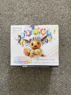 Pokemon Prismatic Evolutions Pokemon Center Exclusive Elite Trainer Box (ETB) - Image 1