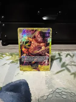 One Piece TCG Portgas D Ace SEC PRB-02 OP07-119 The Best Vol 2 English Secret - Image 1