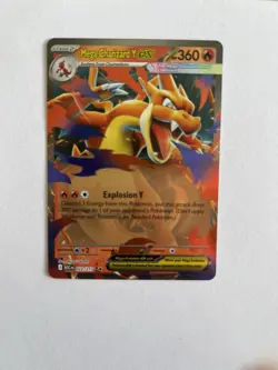 Mega Charizard Y Ex 022/217 Ascended Heroes Pokemon Card Holo Rare - NM - Image 1