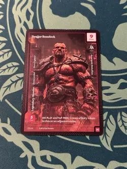 Drajjor Bonelock Paper Mythic Wonders Of The First Call Of The Stones CLA-1 - Image 1