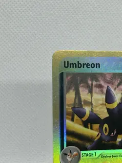 Umbreon 24/100 Sandstorm Reverse Holo super nice vintage card! MP 2003 - Image 4