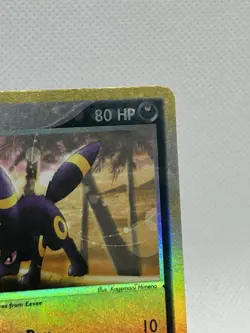 Umbreon 24/100 Sandstorm Reverse Holo super nice vintage card! MP 2003 - Image 5