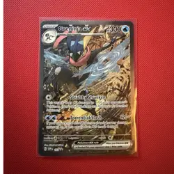 Pokemon Greninja EX 132 SV Promo Holo Card 300 HP Scarlet & Violet Full Art - Image 1