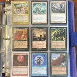 Vintage Magic the Gathering Childhood Binder + Bulk Lot of 800 cards 1997-2017 - Image 5
