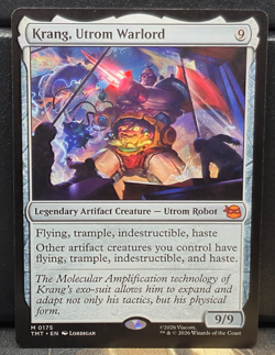 Krang Utrom Warlord 175 TMNT Teenage Mutant Ninja Turtles NM Card Game TCG MTG - Image 1