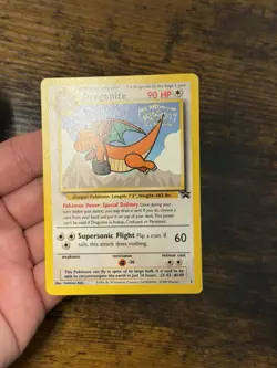 DRAGONITE #5 Black Star Promo WB The First Movie Rare WOTC Pokemon Card - Image 2