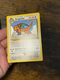 DRAGONITE #5 Black Star Promo WB The First Movie Rare WOTC Pokemon Card - Image 3