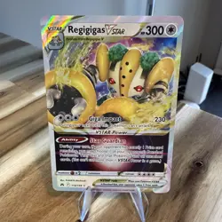 Pokemon TCG Regigigas VSTAR 114/159 2023 Crown Zenith Ultra Rare Card - NM - Image 1