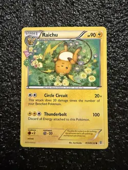Raichu RC9/RC32 Generations: Radiant Collection Common Pokemon Card - Image 1