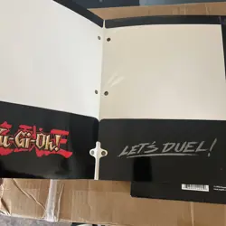 Yu-Gi-Oh! Yugioh Folder Lot Of 2 1996 2003 STARPOINT 3 Ring Hole Pockets Binder - Image 3