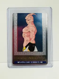 Dragon Ball Z DBZ CCG Platina card PC-19 Japanese Majin Buu - Image 1