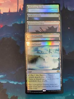 MTG Modern Horizons 3 Complete Set of Fetch Lands Foil - Image 1