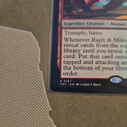 MTG Raph & Mikey, Troublemakers. Teenage Mutant Ninja Turtles. Nm - Image 3