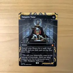 Vampiric Tutor Secrets Of Strixhaven Mystical Archive Borderless - Image 1