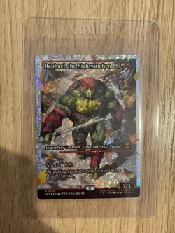 Raphael, The Nightwatcher 297 MTG: Teenage Mutant Ninja Turtles - Fracture Foil - Image 1