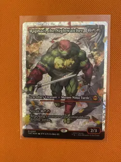 Raphael, The Nightwatcher 297 MTG: Teenage Mutant Ninja Turtles - Fracture Foil - Image 2