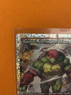 Raphael, The Nightwatcher 297 MTG: Teenage Mutant Ninja Turtles - Fracture Foil - Image 4